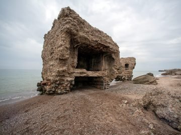 Karosta įtvirtinimo griuvėsiai